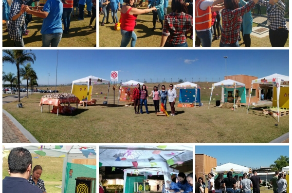 Empresa de Hortolândia recebe festa temática