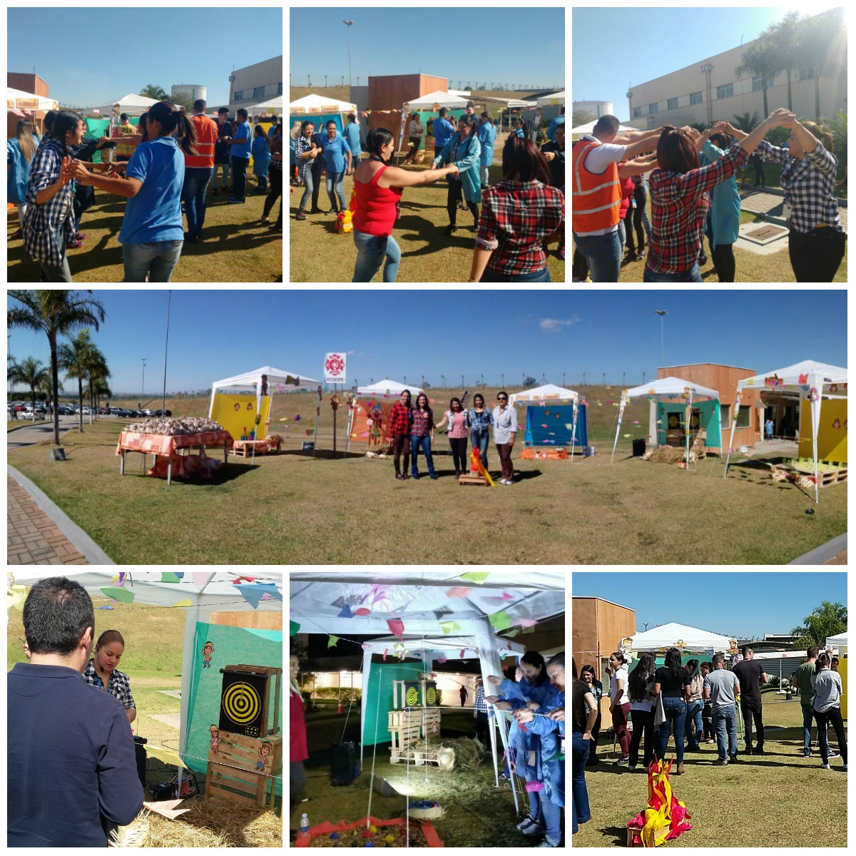 Empresa de Hortolândia recebe festa temática