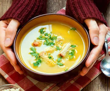Alimentação saudável no inverno